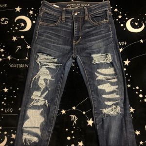 American Eagle Distressed Skinny Jeans